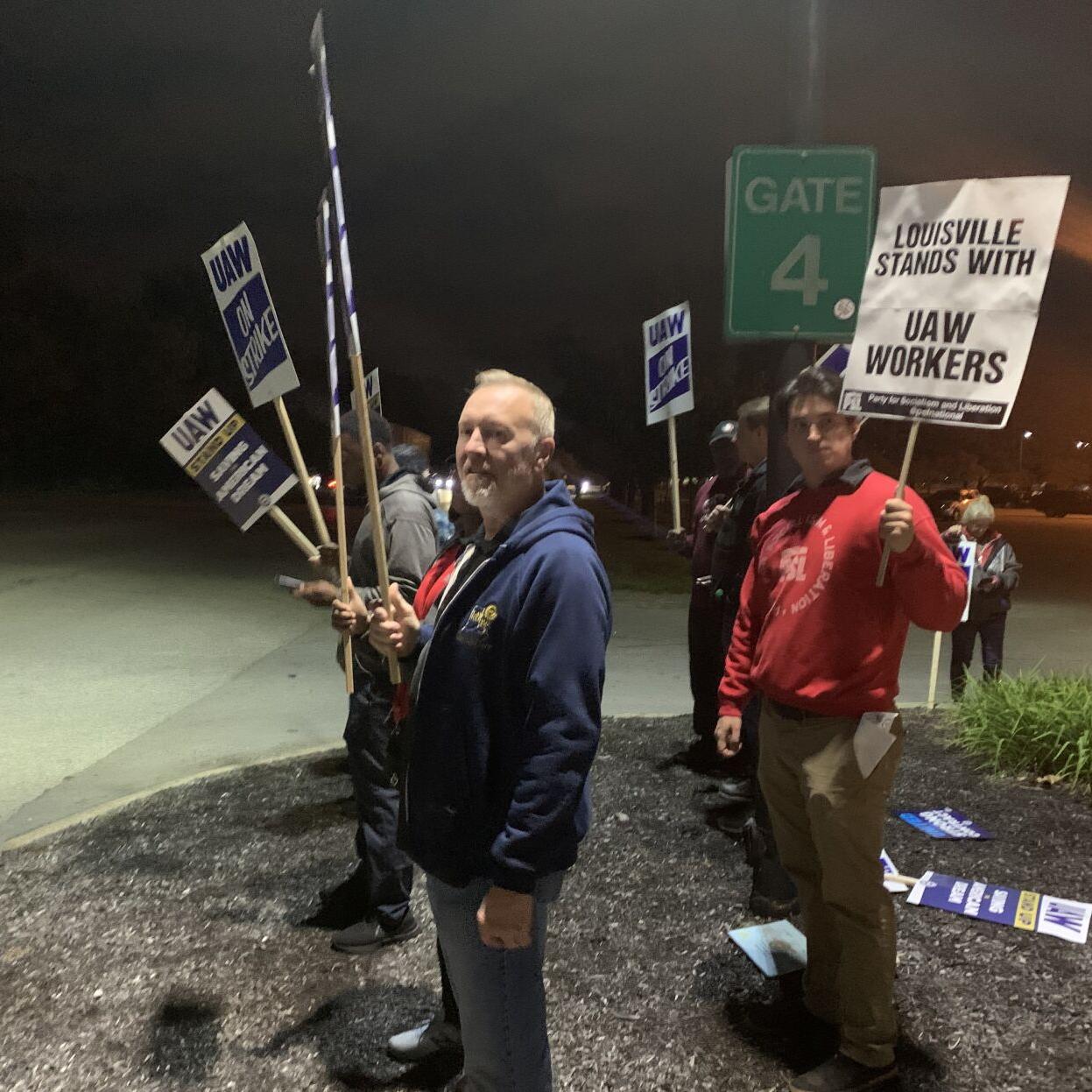 Kentucky Truck Plant UAW strike 10-11-23